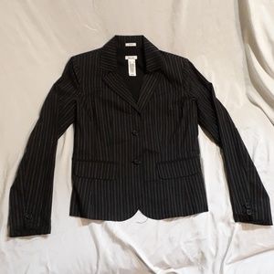 Liz & Co Womens Stretch Button Down Jacket Size S